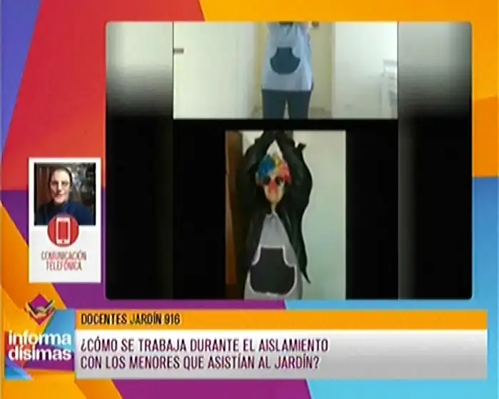 ¿Cómo se trabaja durante el aislamiento con los menores que asistían al jardín?