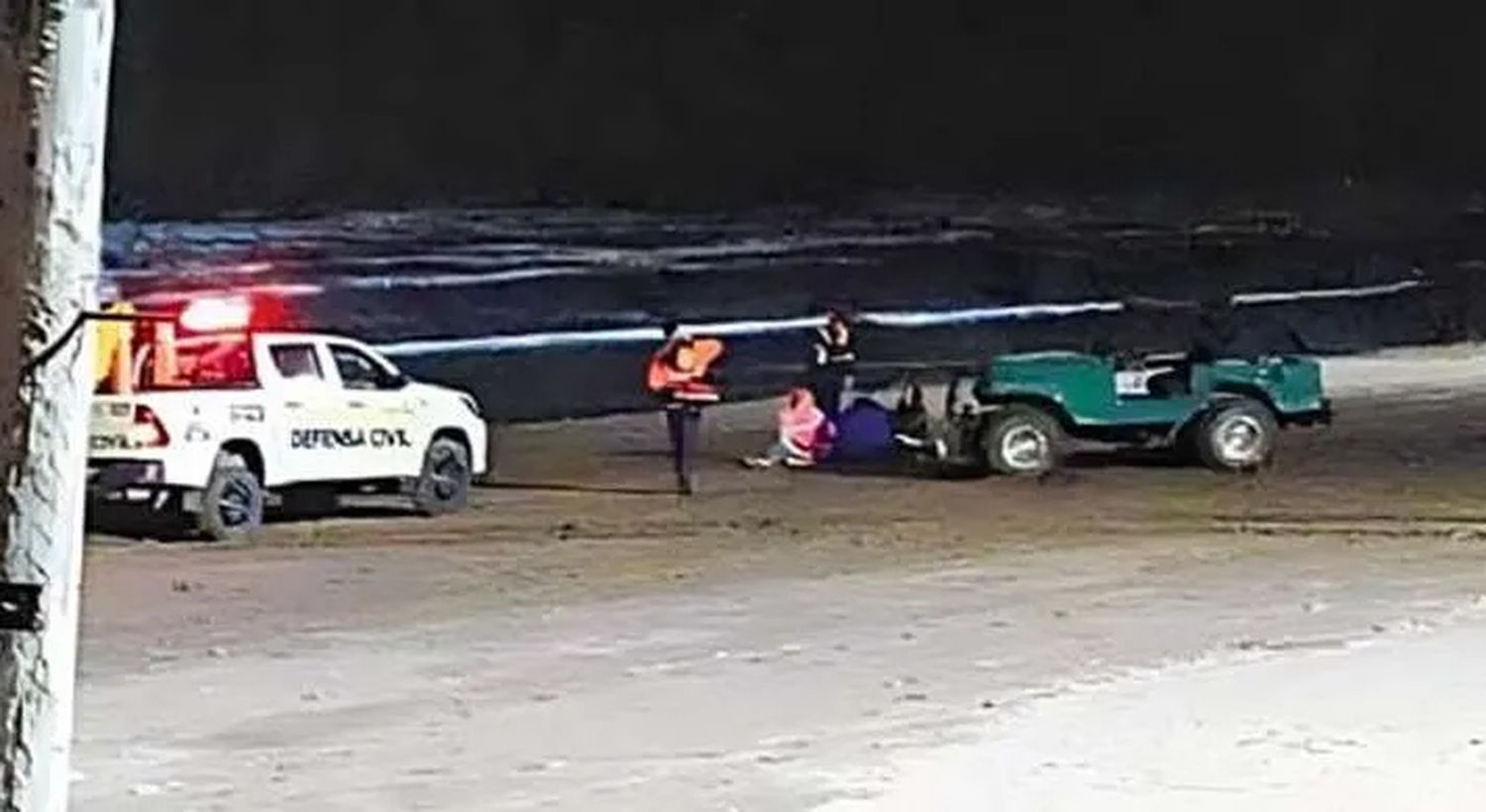 Jeep. Participante en las maniobras y posterior vuelco