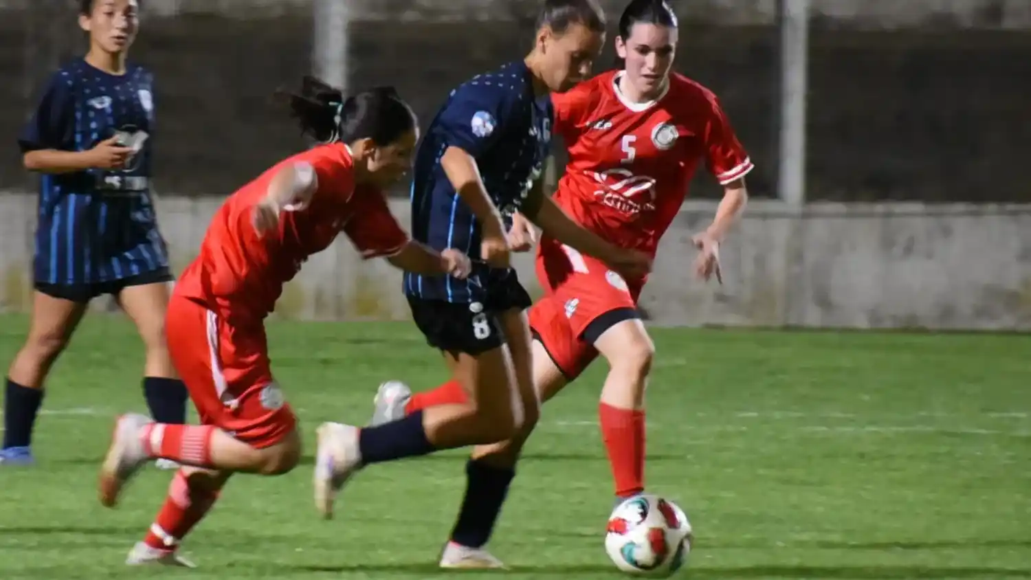 Tiziana Merlo, en un partido de la fase de grupos entre Tandil y Mar del Plata.