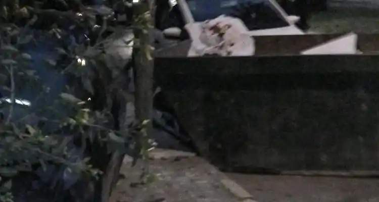 Accidente a la madrugada: Conducían sin registro y con altos niveles de alcohol