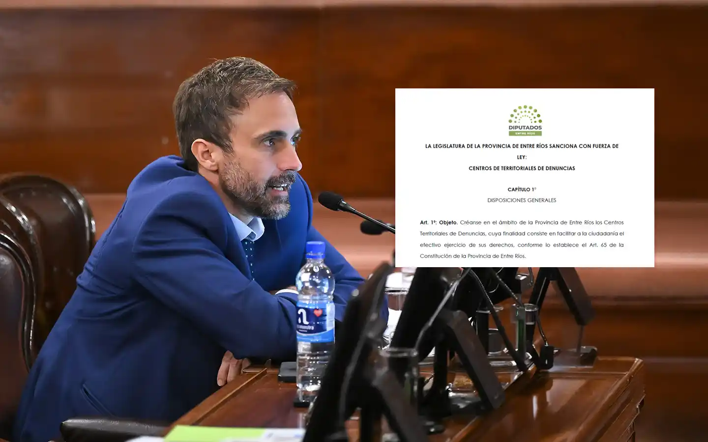 Proponen crear Centros Territoriales de Denuncias en Entre Ríos