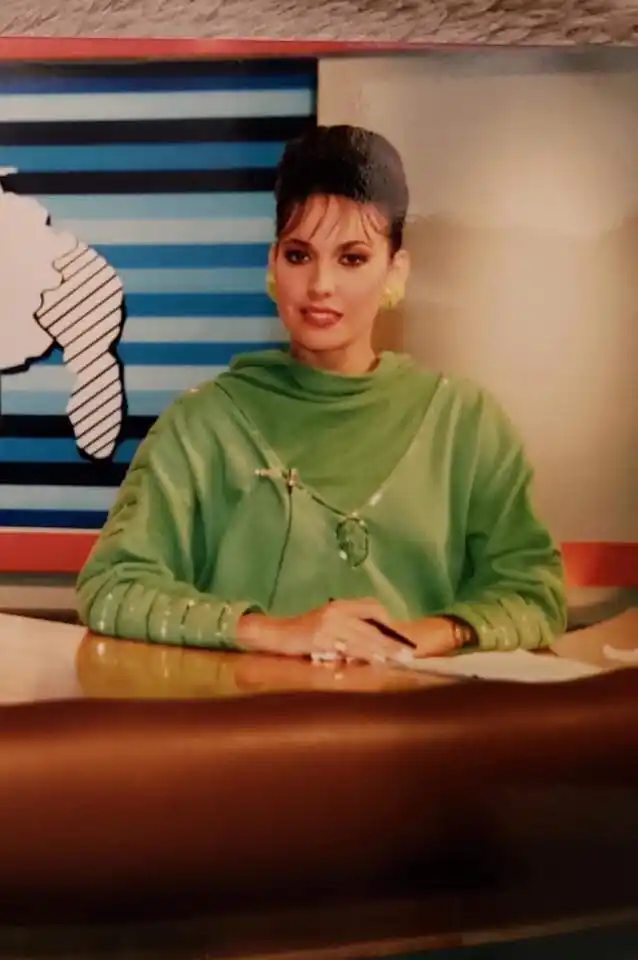 El fuerte de Jeniree Blanco fue la narración de noticias. Foto Facebook