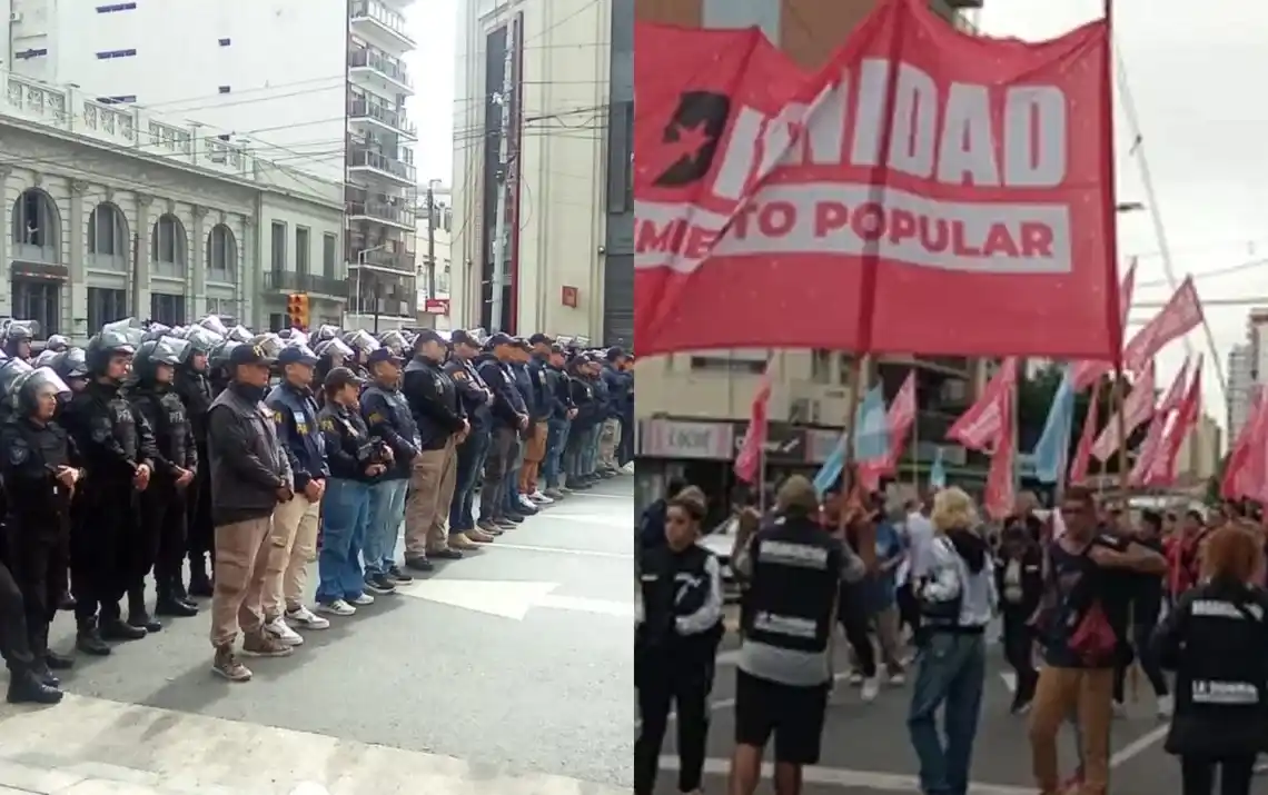 Puente Pueyrredón, uno de los lugares con mayor tensión en la Provincia.