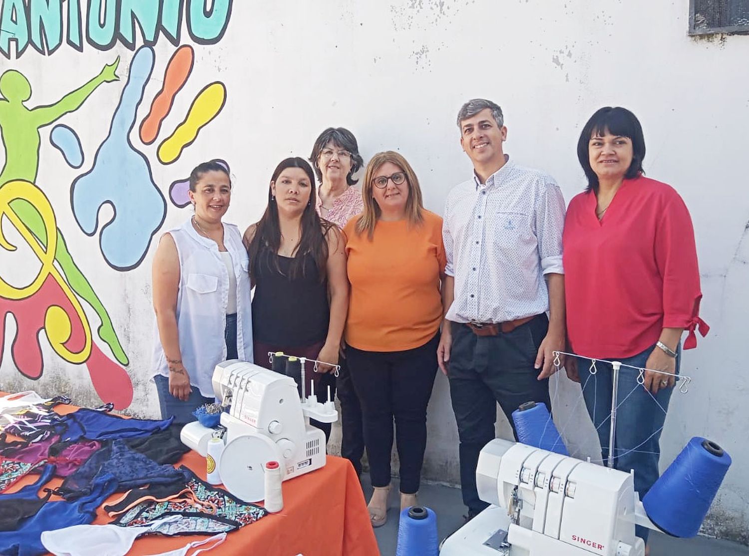 Con el apoyo del municipio, finalizaron exitosamente los cursos textiles dirigidos 