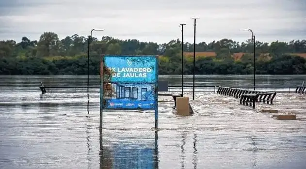 Adelantan que el incremento del nivel del río Uruguay continuará y podría "llegar a los niveles de alerta"