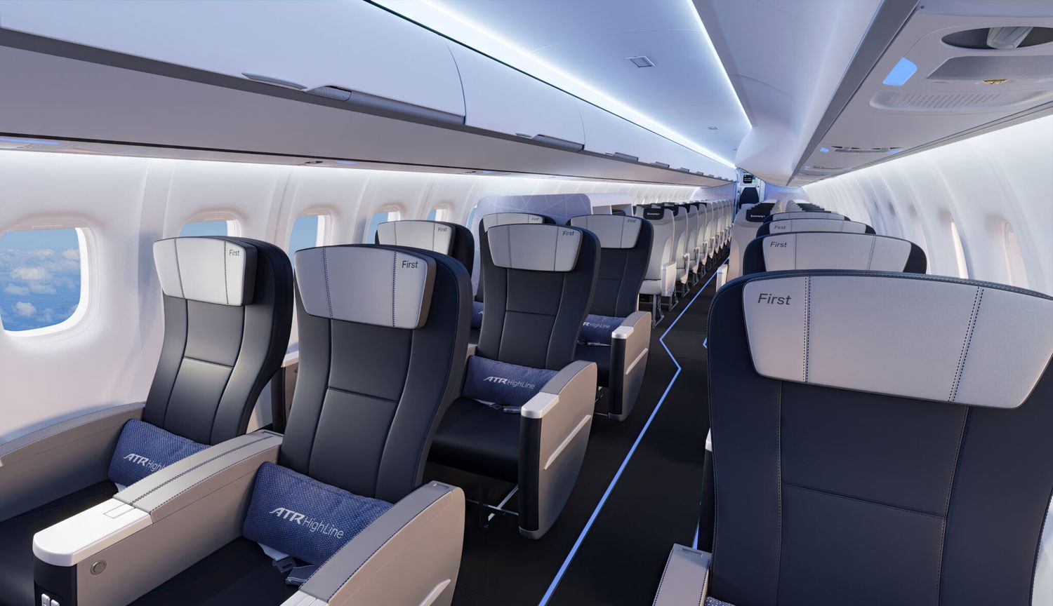 Air Tahiti se convierte en cliente de lanzamiento de la cabina ATR HighLine para sus servicios VIP