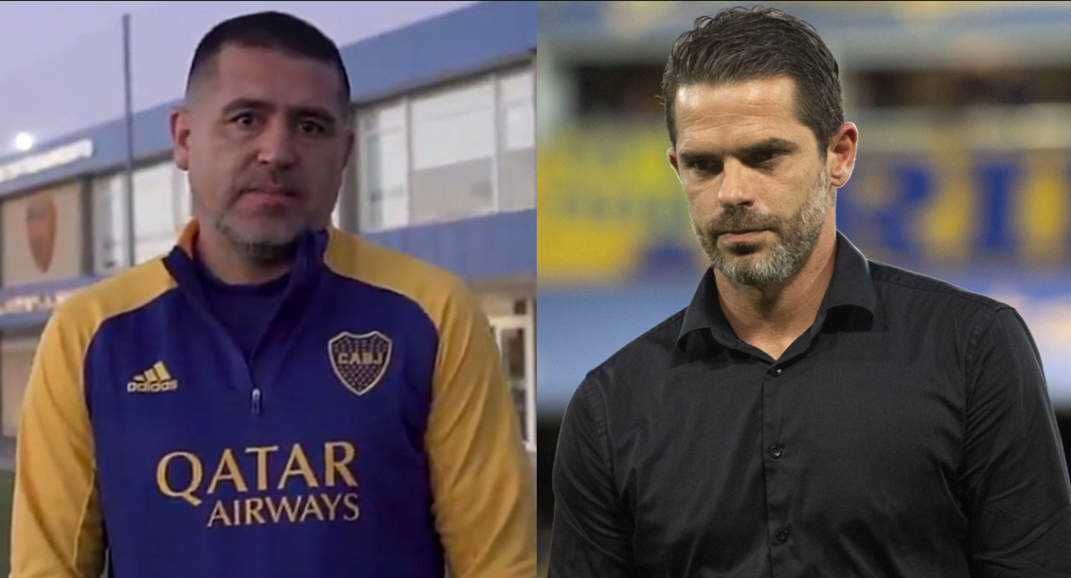 Riquelme se reunió con Gago: Qué decisión tomó el presidente con el entrenador