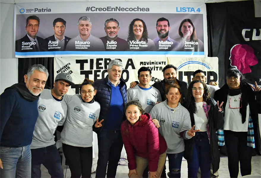 Mauro Velázquez anunció la Dirección de la Economía Popular y Social en una cena organizada por el Evita