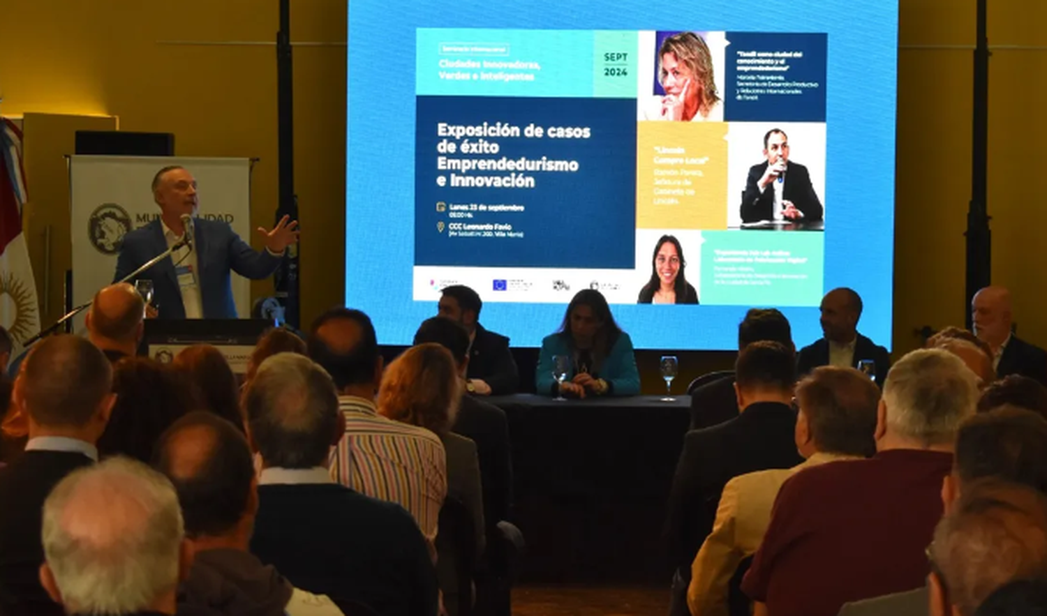 Marcela Petrantonio estuvo presente en el seminario internacional sobre “Ciudades Innovadoras, Verdes e Inteligentes".