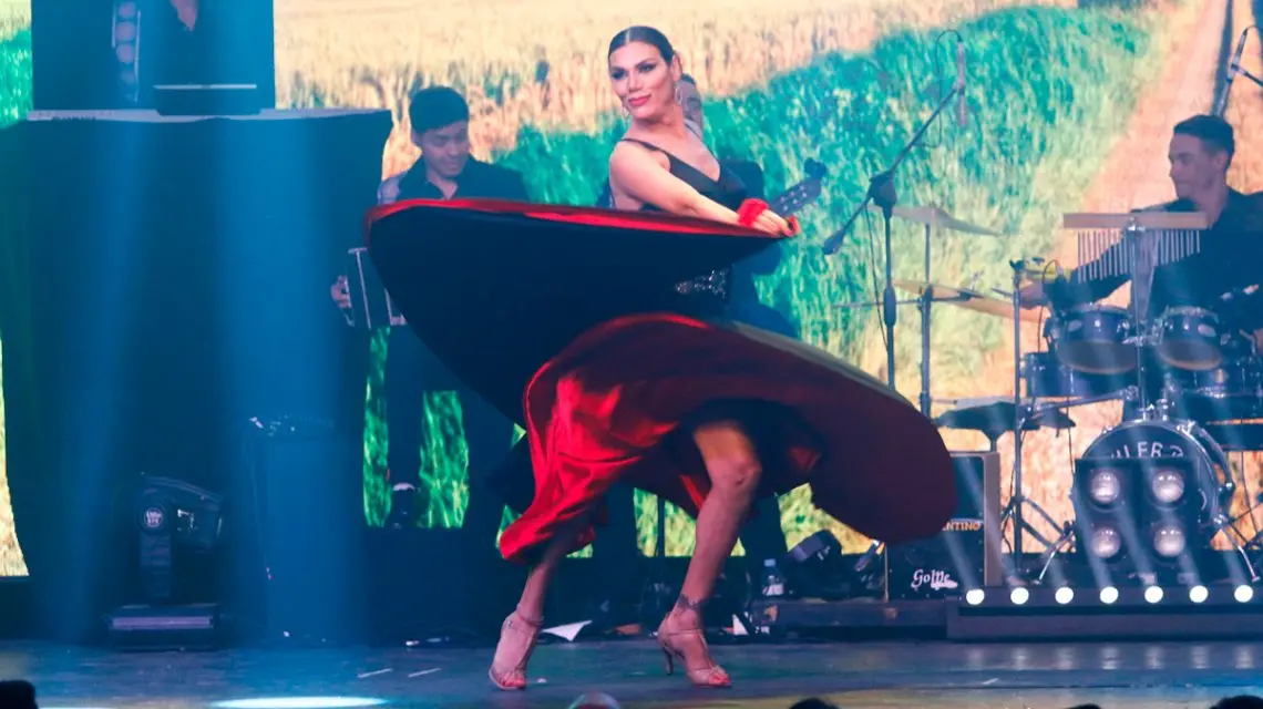 Flor de la V volvió a Mar del Plata con «Bien Argentino»
