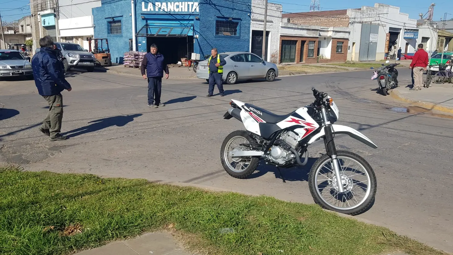 Un hombre hospitalizado tras accidente en Pellegrini e Italia