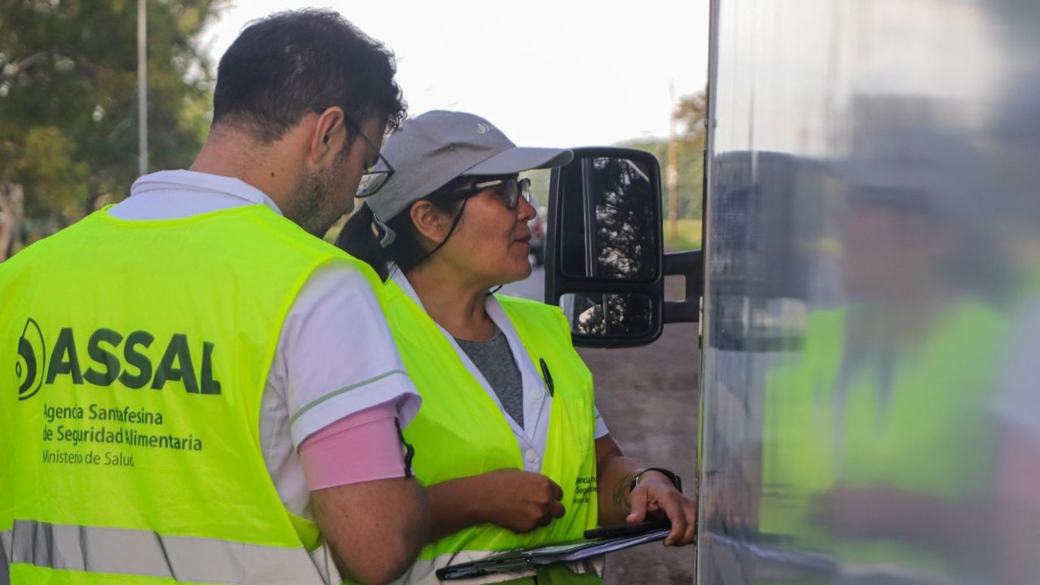 ASSAL realizó operativos de control en transportes de alimentos