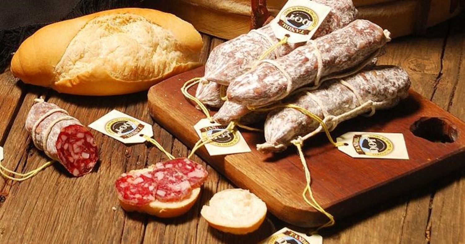 El salame tandilero, único en el mundo.