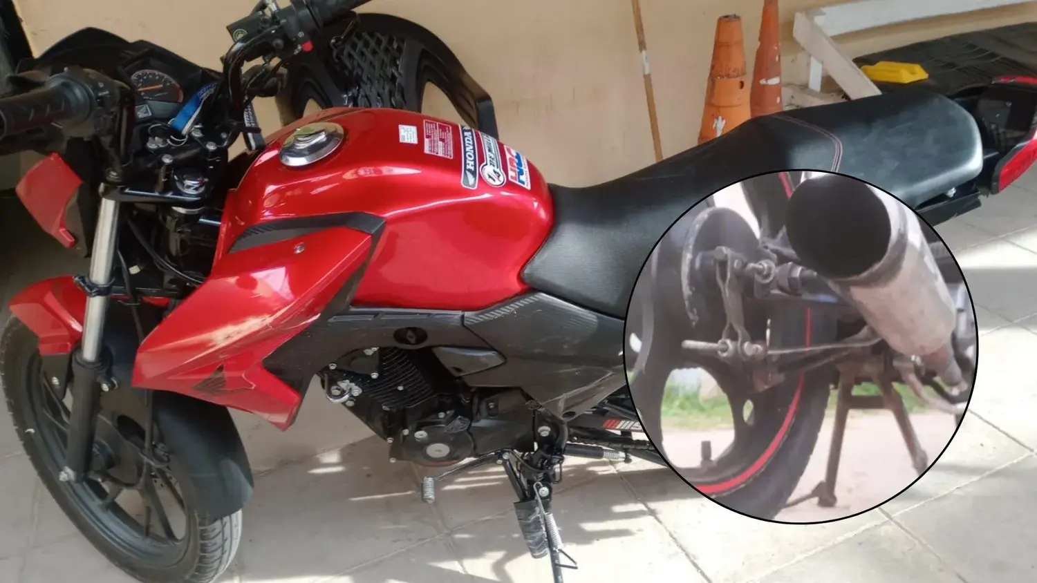 Entre las motos secuestradas se pudieron detectar caños de escape deficientes.