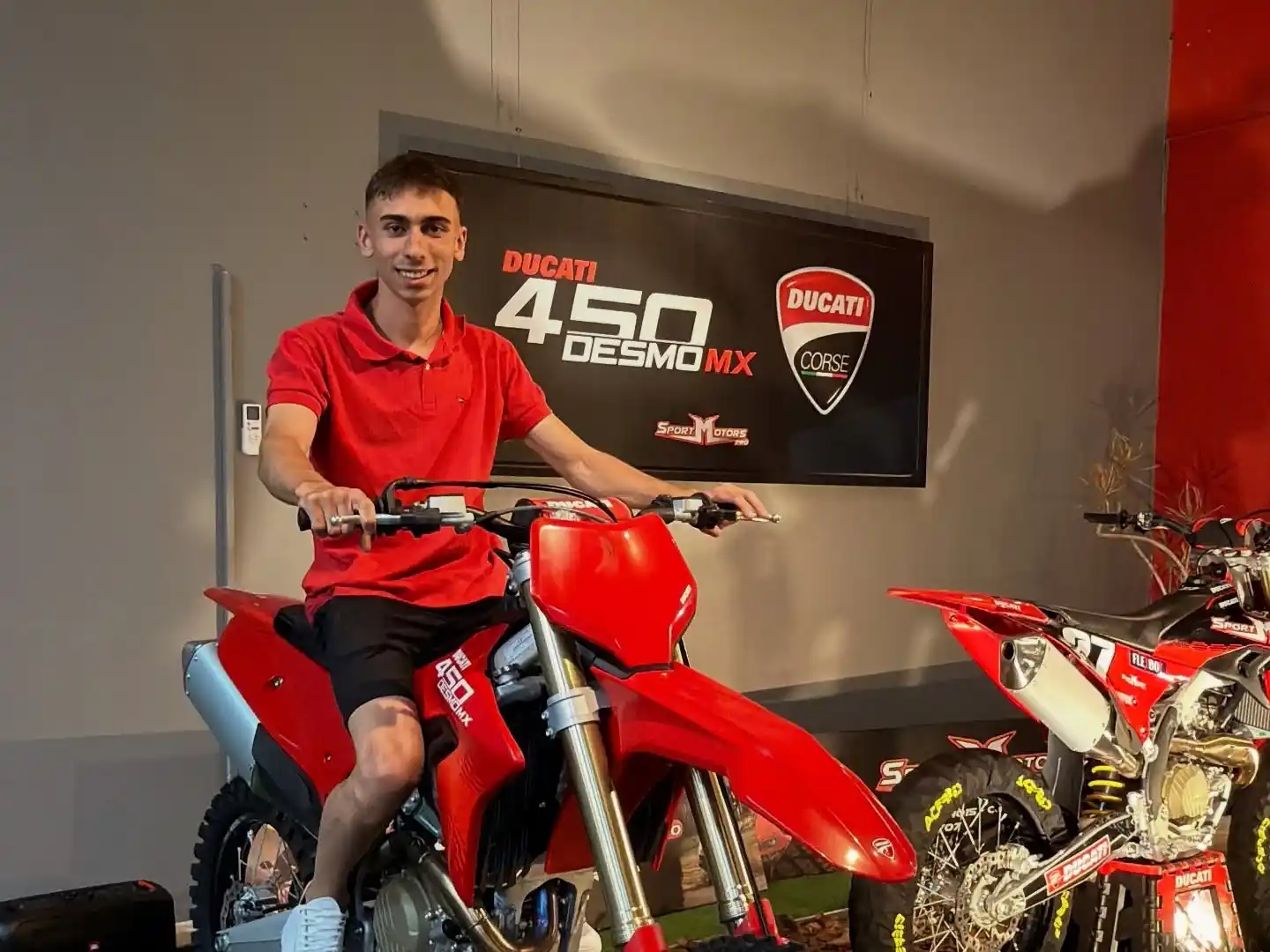 El sanfrancisqueño estrenerá una Ducati 450cc en el C.A.M.