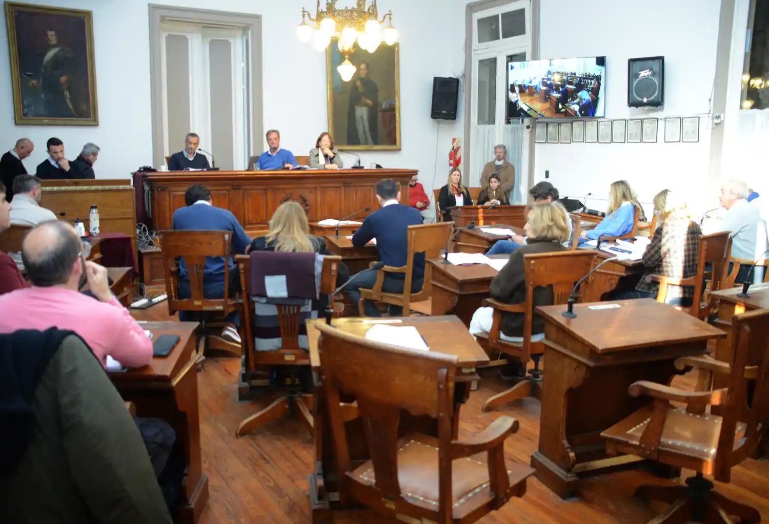 El Concejo Deliberante sesionó ayer.