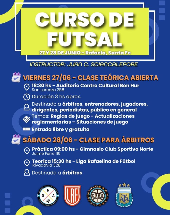 curso futsal