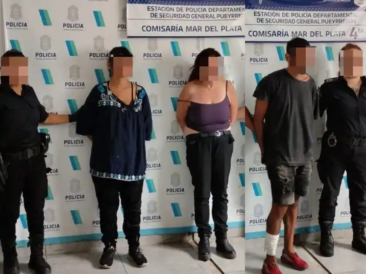 Los imputados fueron trasladados al destacamento femenino y la cárcel de Batán.