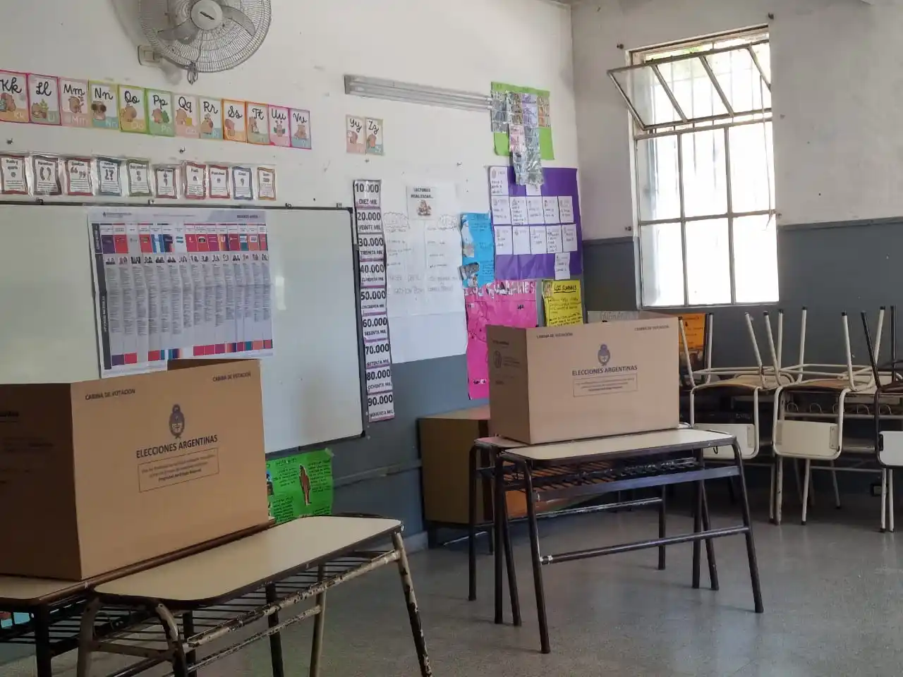 En la provincia debutó el sistema de boleta única de papel.