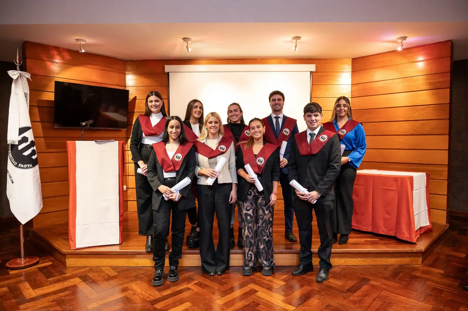 La primera cohorte de la Carrera de Odontología comenzó en marzo de 2019.