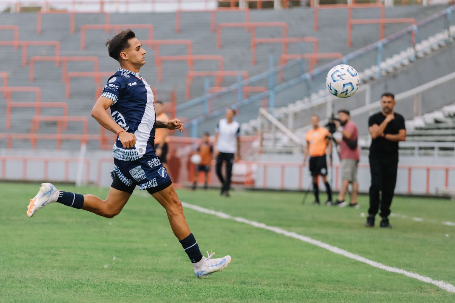 Facundo Russo en acción