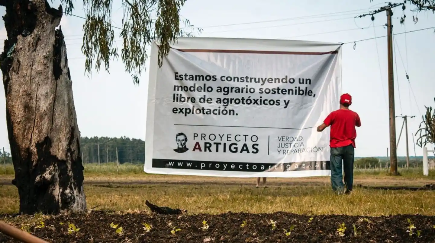 Proyecto Artigas: manifestantes se movilizan en La Rural de Palermo y en Entre Ríos