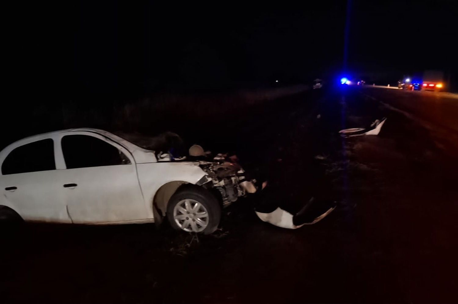 Saldo fatal en Ruta Provincial 1: un hombre murió tras un choque frontal con un camión