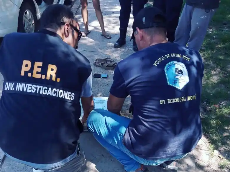 Nogoyá: detienen a un hombre con cocaína tras un operativo policial