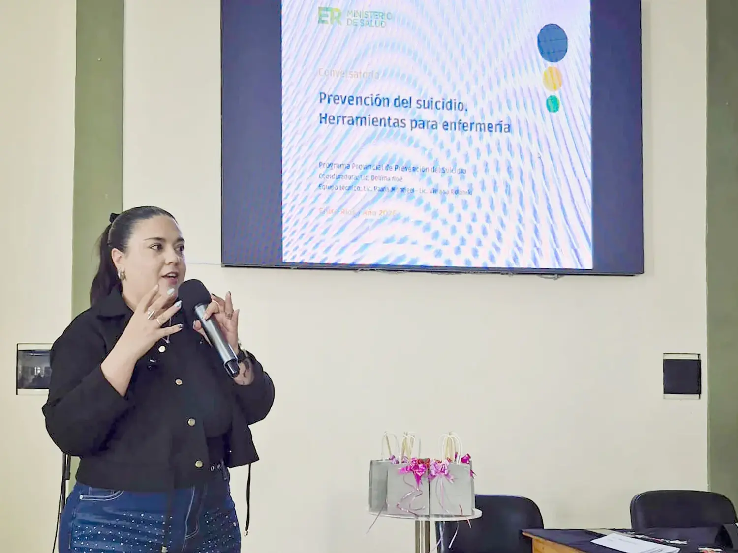 Salud desarrolló una jornada de formación para equipos de Enfermería