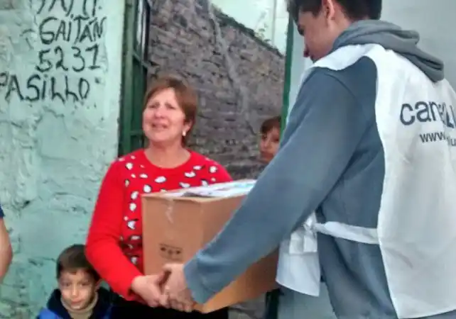 Repartirán alimentos en barrios carenciados
