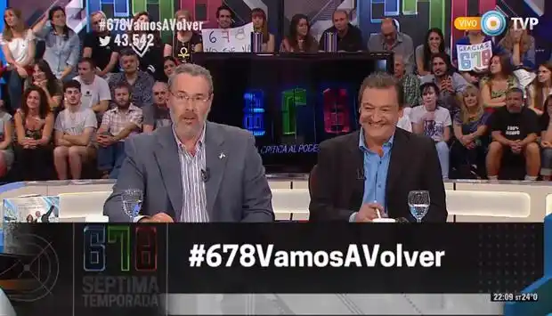 6,7,8 se despidió con la palabra de Máximo y la presencia de Kicillof
