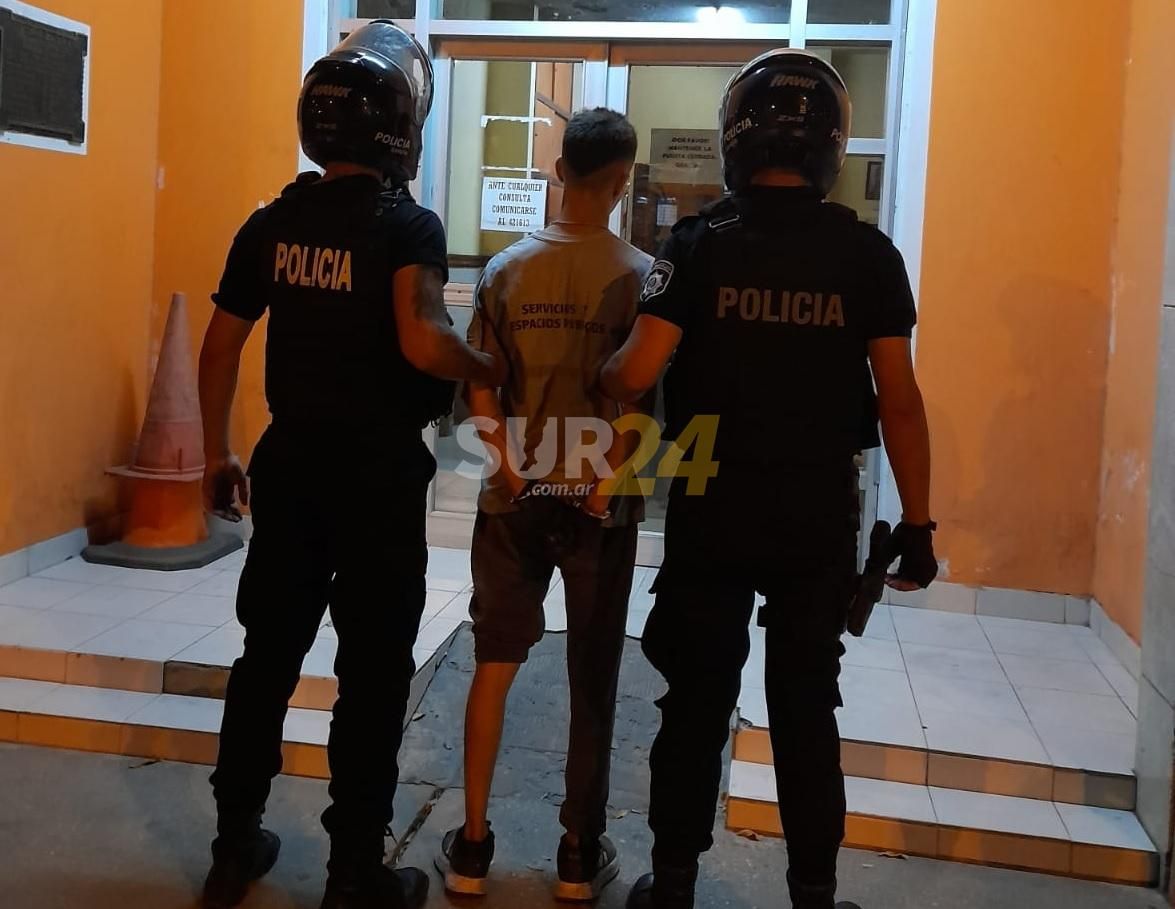 Venado Tuerto: detienen a joven buscado por robo y portación indebida de arma