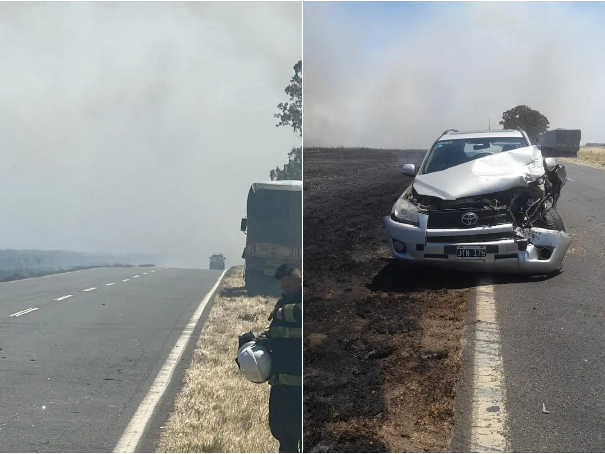 Choque en ruta 3 (FM Manantial)