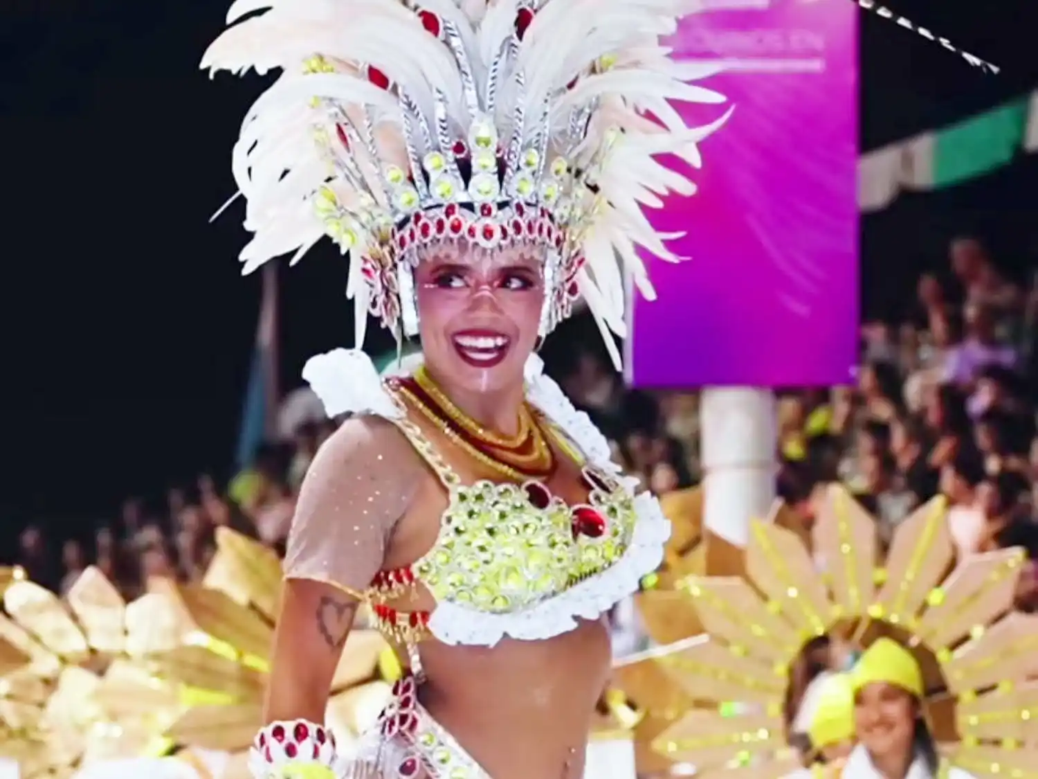 La reina de batería que conquistó el Carnaval 2026