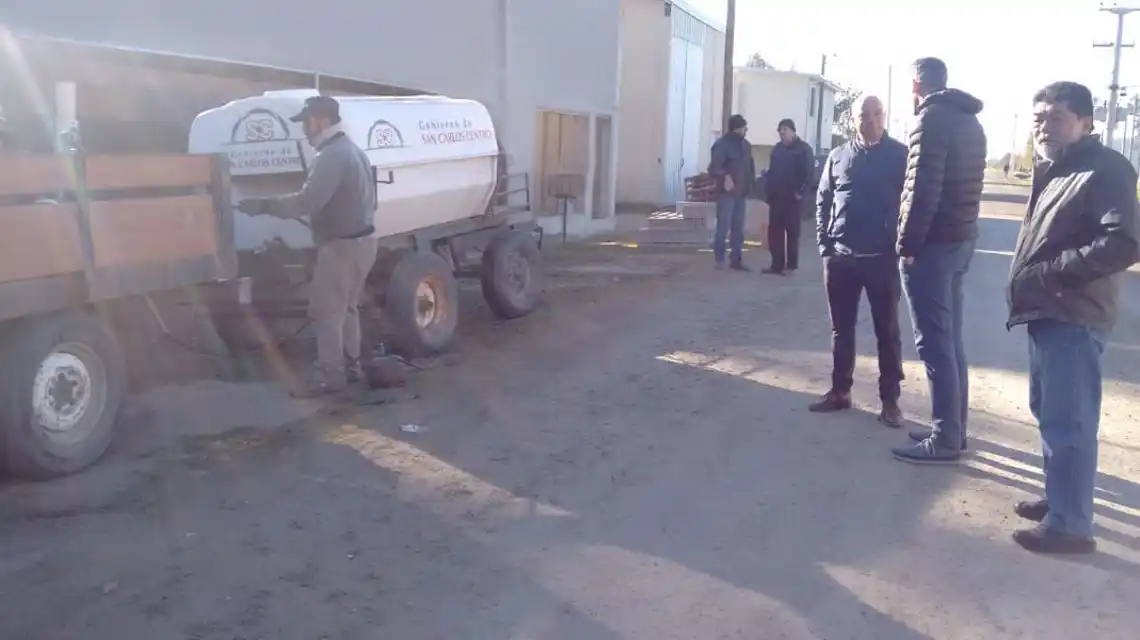 Optimizan la provisión de agua potable en San Carlos Centro