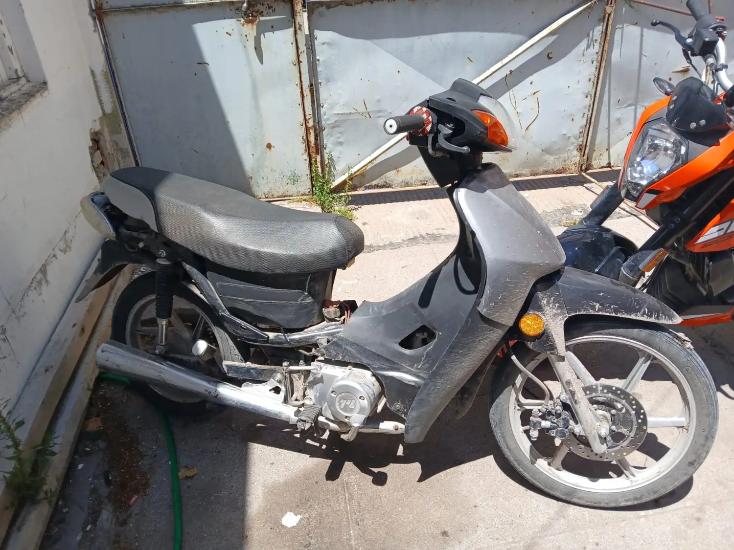 Moto secuestrada