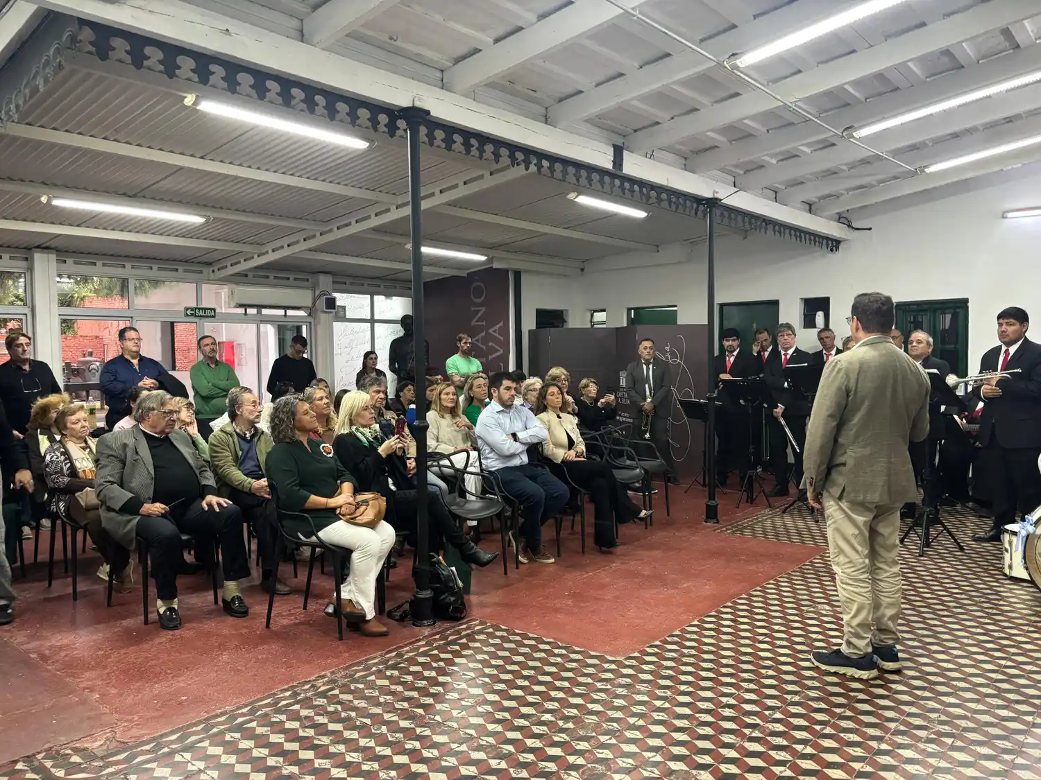 El embajador irlandés estuvo presente en la Casa Museo.