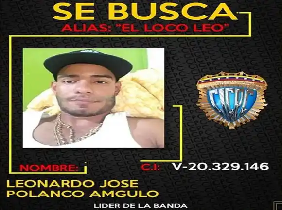 CAE UN PANA DEL KOKI, VAMPI Y GALVIS: Abatido alias “Loco Leo”