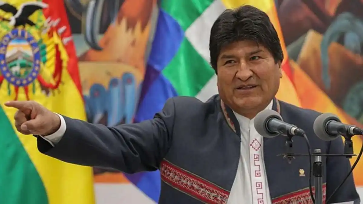 Evo Morales.