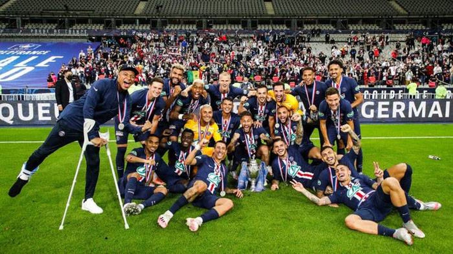 PSG se consagró campeón de la Copa de Francia al vencer al Saint Etienne