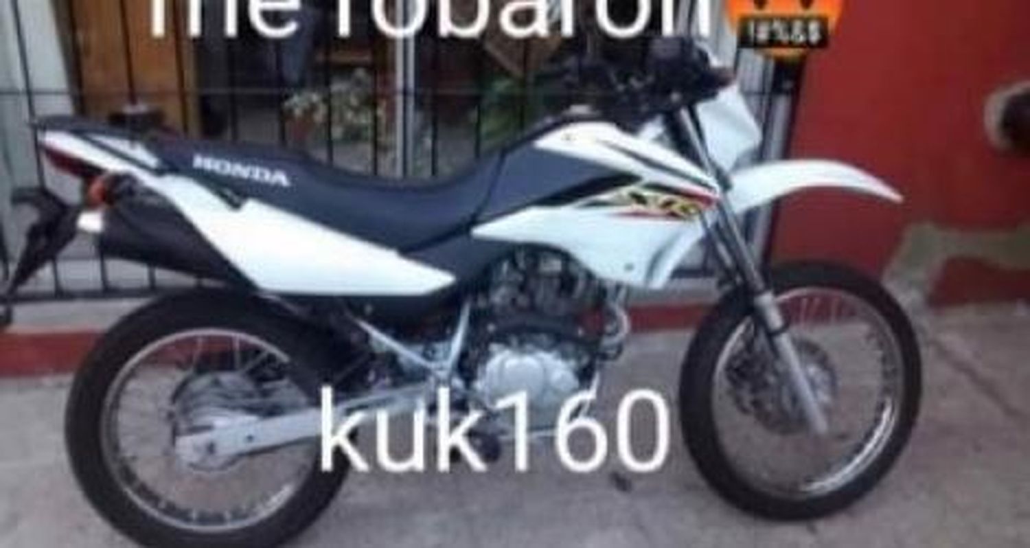 Buscan moto robada