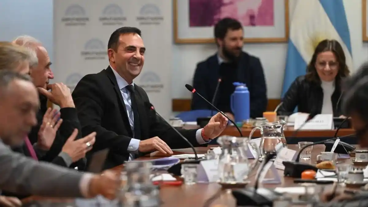 El secretario de Trabajo, Julio Cordero.