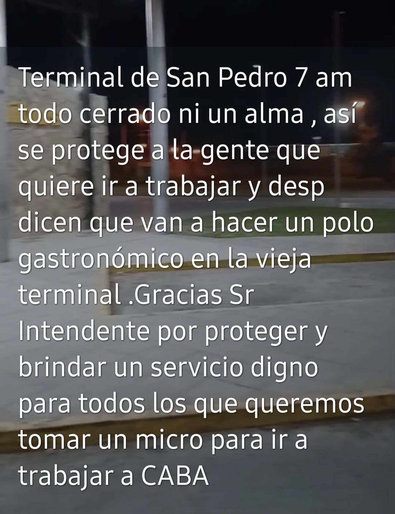 reporte de la terminal
