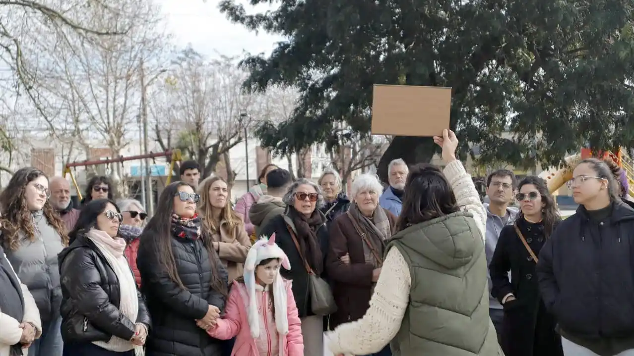 Recorrida. Se realizó el circuito “Huellas urbanas”