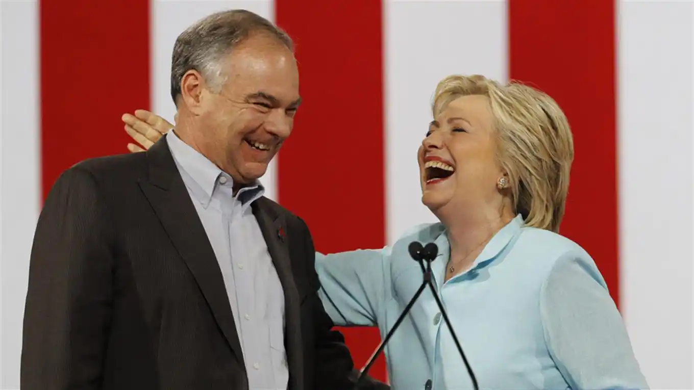 Hillary eligió a Tim Kaine como su vice