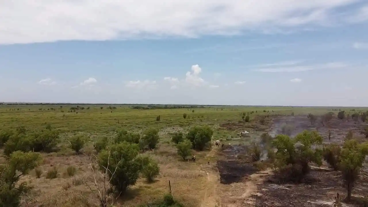 Fueron extinguidos los incendios en islas frente a Rosario y a la vera de la ruta 174