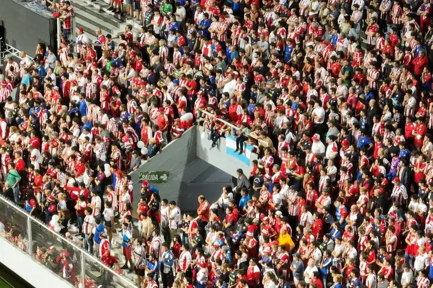 union  estadio gente