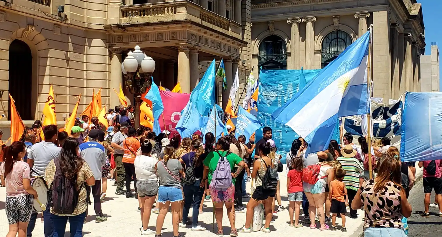 Paro general 24 de enero en Tandil - 2