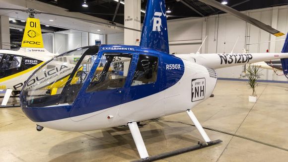 Robinson y Rotor Technologies presentaron el R550X, un helicóptero sin tripulación