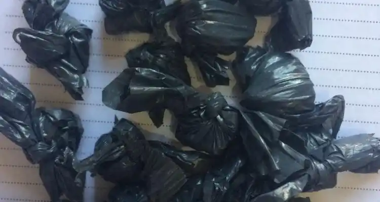 Secuestran 15 envoltorios de marihuana en allanamiento
